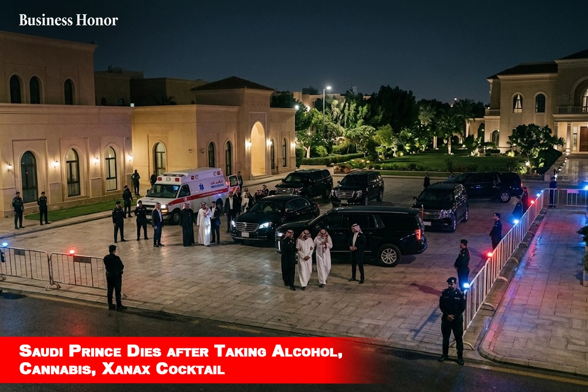 Saudi Prince Dies after Taking Alcohol, Cannabis, Xanax Cocktail